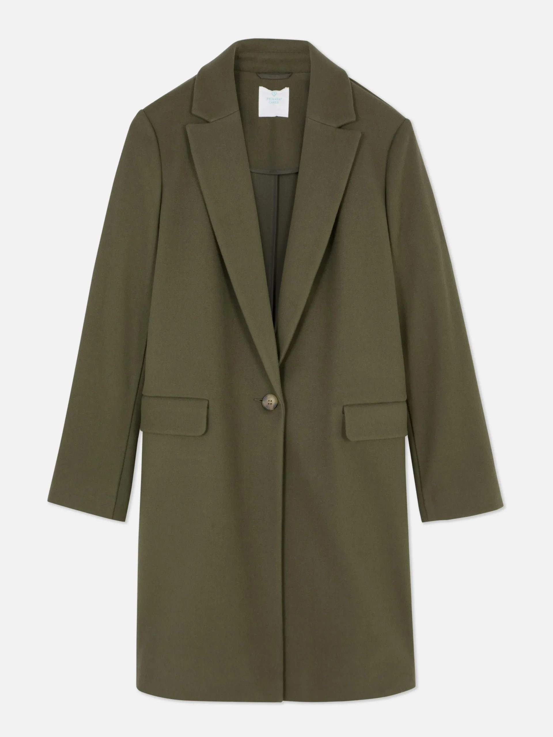 Abrigo Clásico De Botonadura Simple