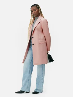 Abrigo Con Botonadura Sencilla