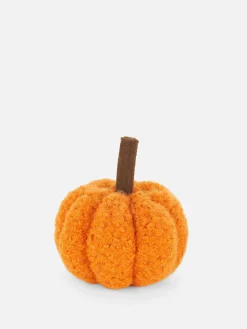 Adorno De Calabaza De Bouclé Pequeño