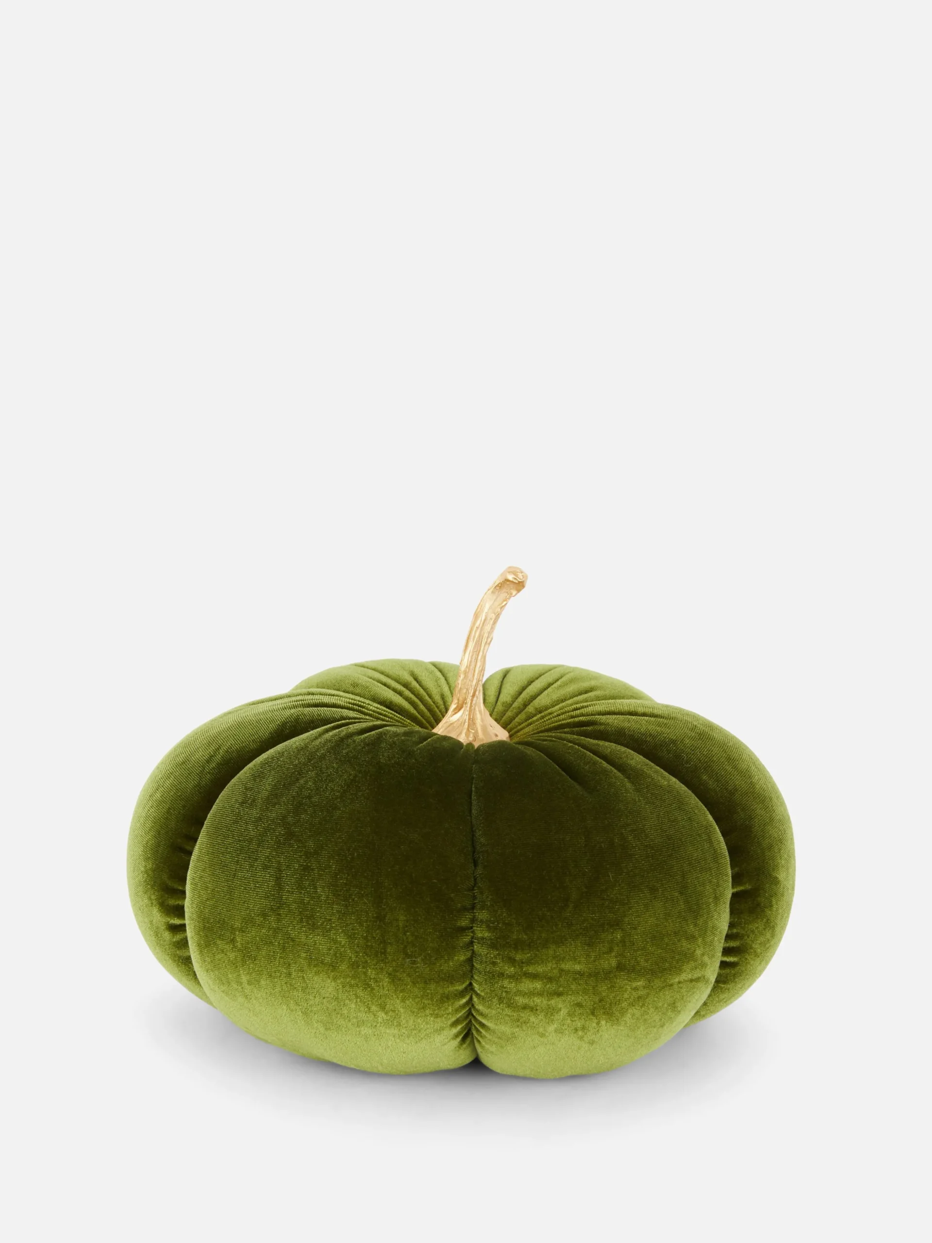 Adorno En Forma De Calabaza De Terciopelo Grande