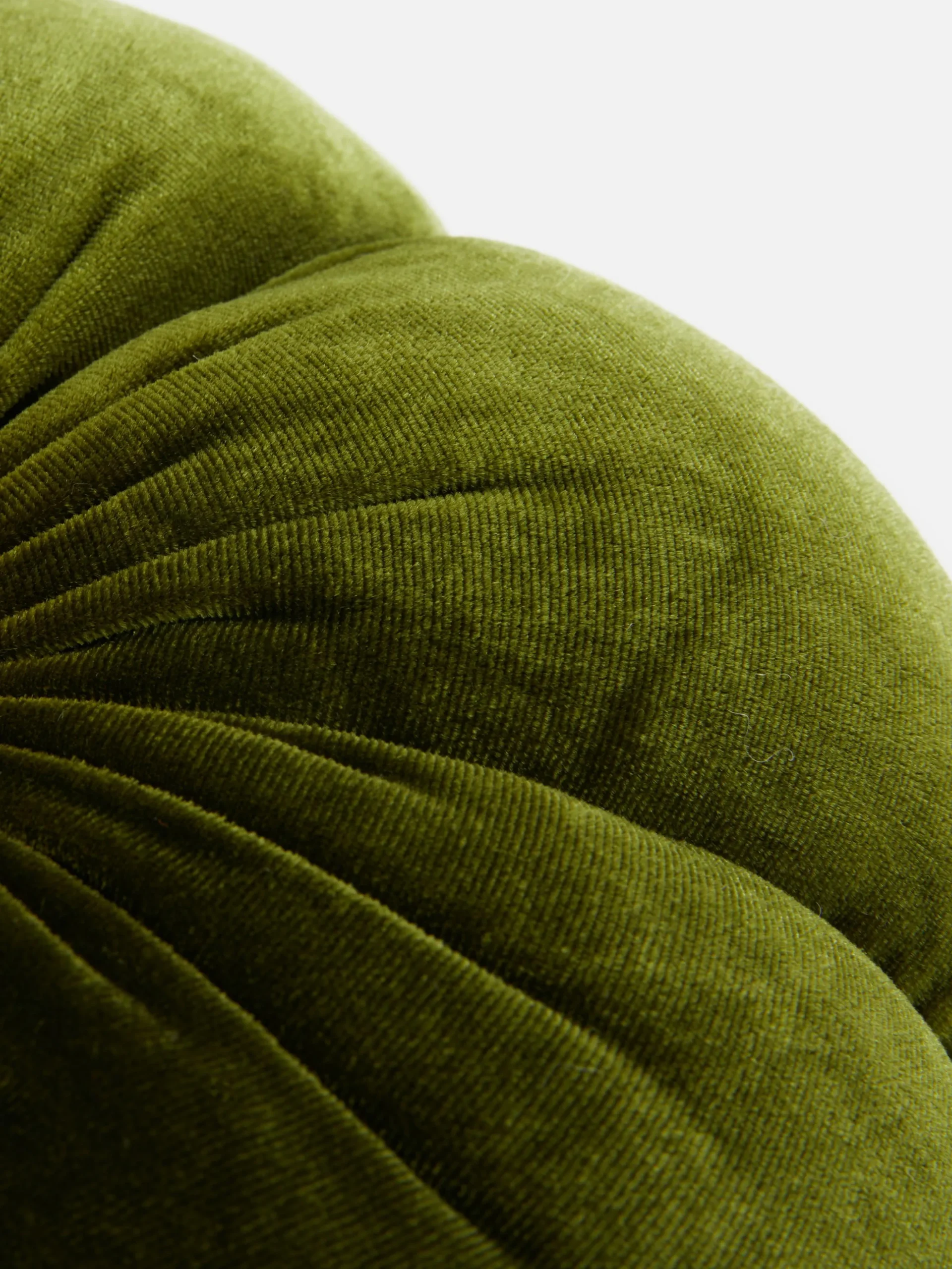 Adorno En Forma De Calabaza De Terciopelo Grande