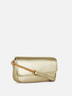 Bandolera Con Efecto Piel De Serpiente