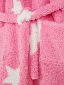 Bata De Piel De Borrego Sintética