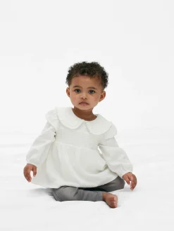 Blusa Con Cuello Fruncido