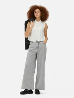 Blusa Con Flores Estilo Campiña