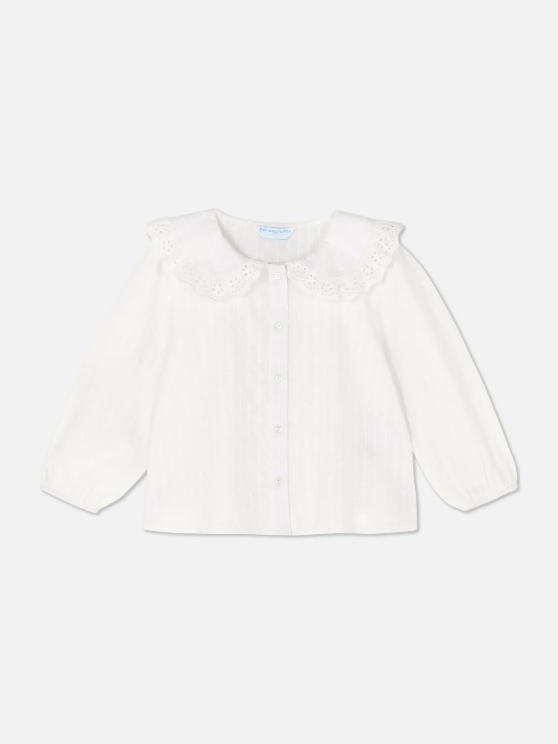 Blusa De Tejido Dobby Con Topos