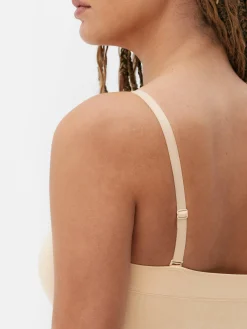 Bodi De Tirantes Con Tanga Sin Costuras