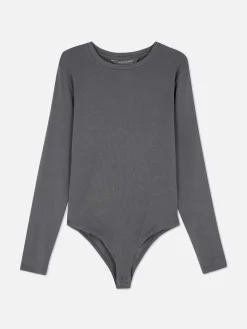 Body Acanalado De Tacto Suave