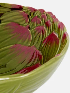 Bol Grande Con Textura En Forma De Alcachofa