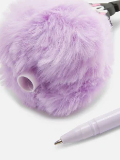 Bolígrafo De Hello Kitty Y Kuromi Con Pompón
