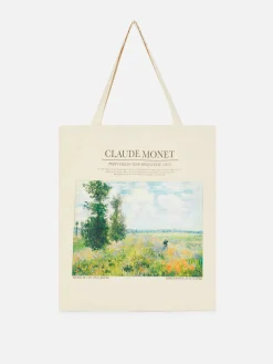 Bolso De Lona De Claude Monet