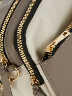 Bolso Para Cámara En Piel Sintética De Cocodrilo