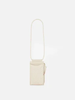 Bolso Para El Teléfono Acolchado Con Cremallera