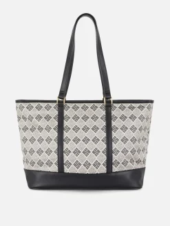 Bolso Shopper Con Monograma