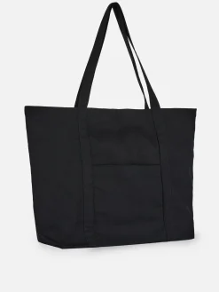 Bolso Shopper De Lona Extragrande