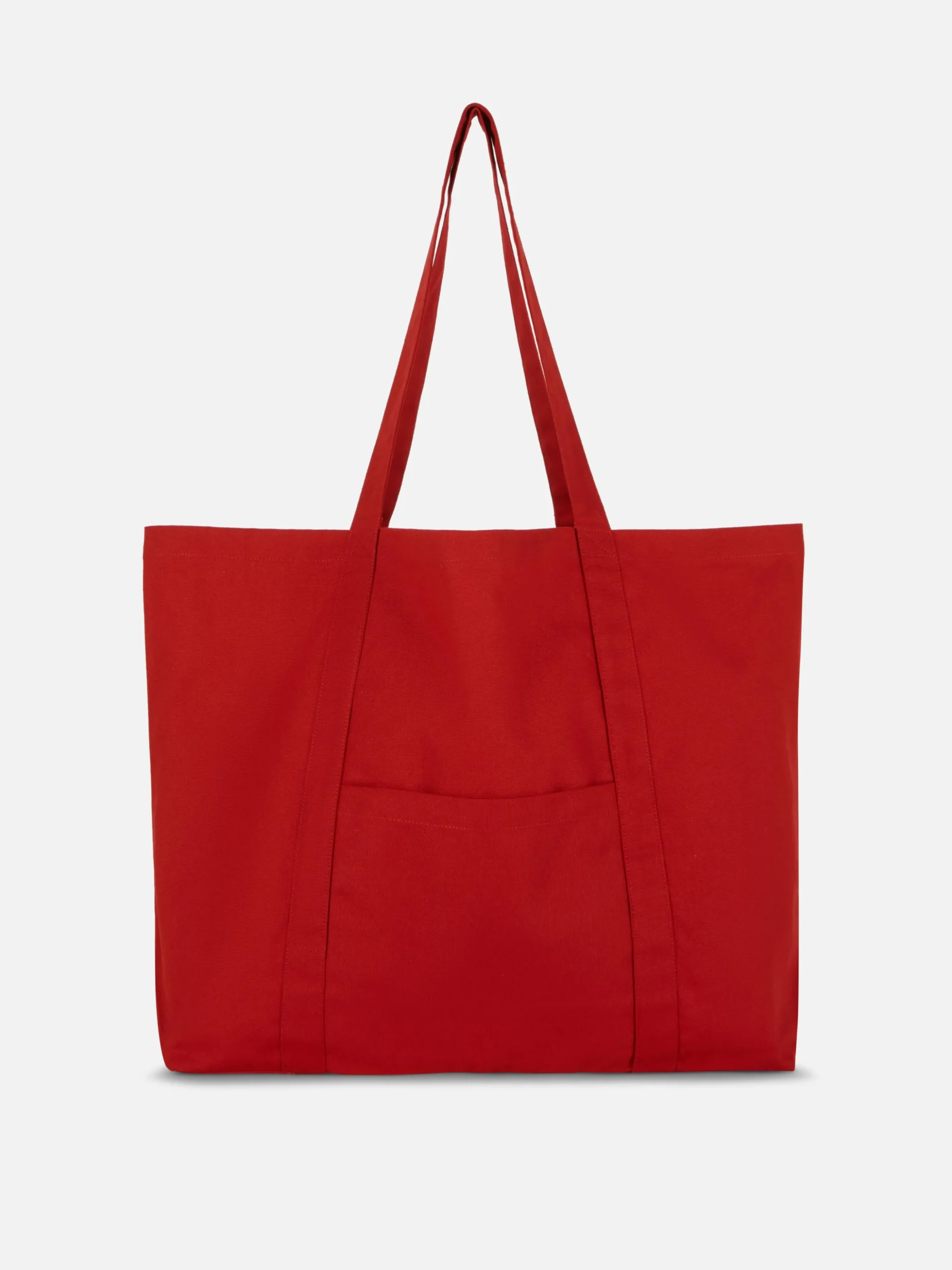 Bolso Shopper De Lona Extragrande