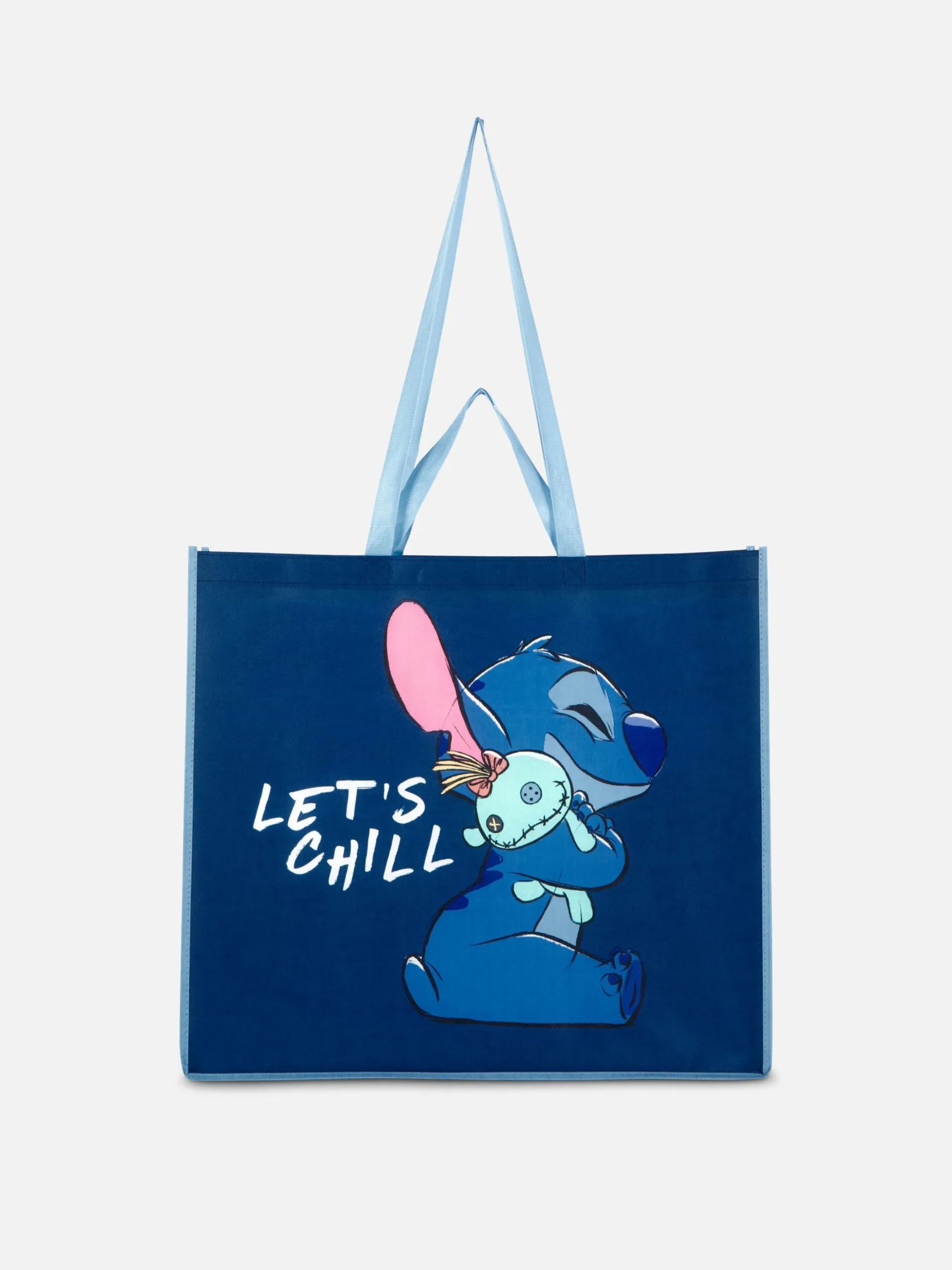 Bolso Shopper Extragrande De Stitch De Disney