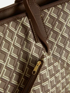 Bolso Shopper Grande Con Monograma