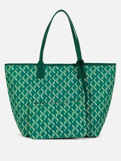 Bolso Shopper Grande Con Monograma