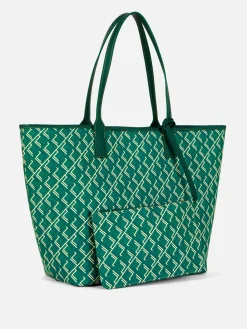 Bolso Shopper Grande Con Monograma