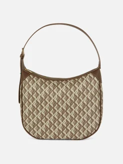 Bolso Shopper Holgado Con Monograma