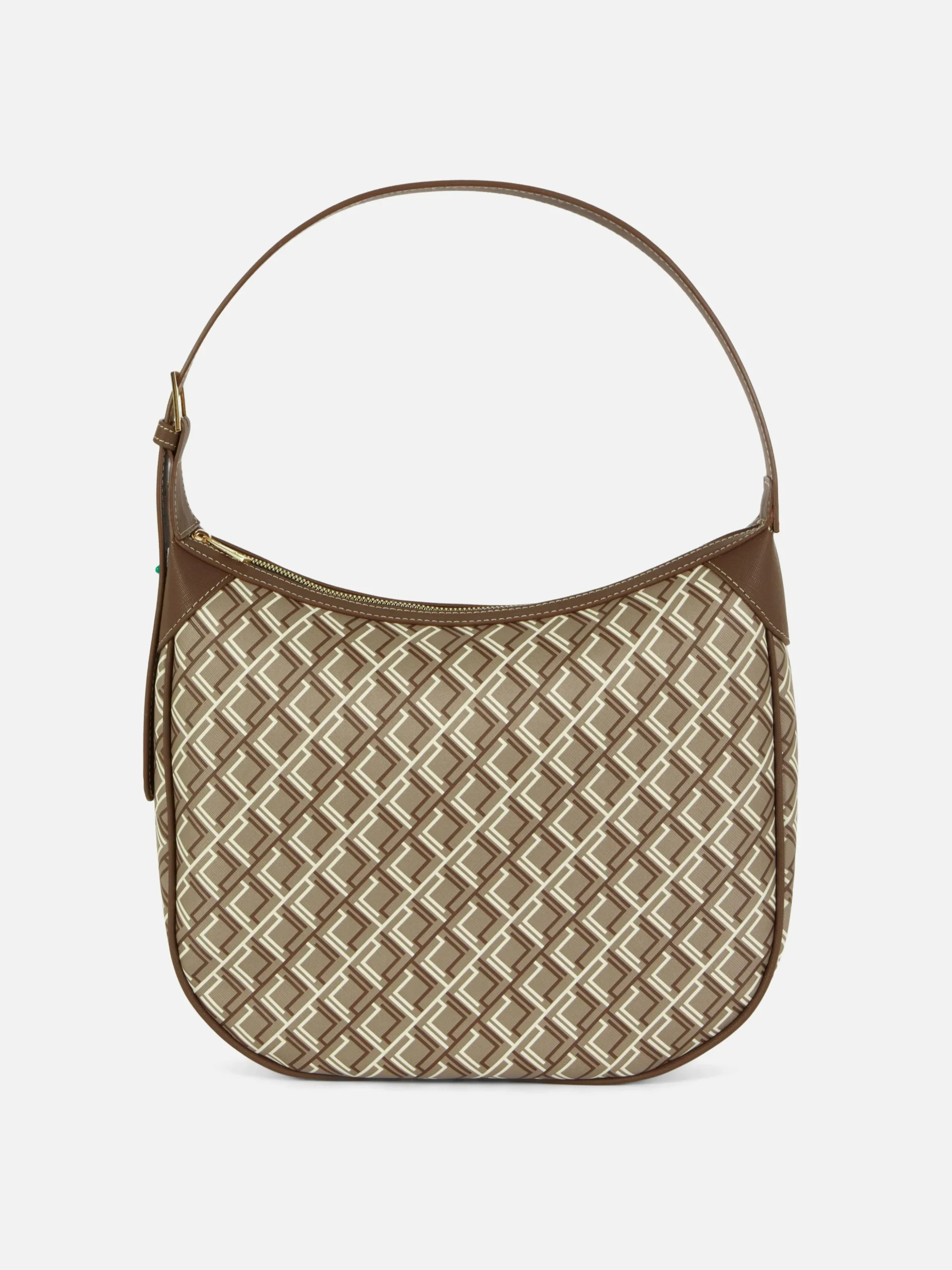 Bolso Shopper Holgado Con Monograma