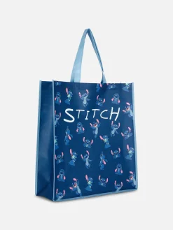 Bolso Shopper Reutilizable De Stitch De Disney