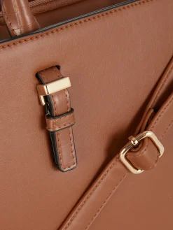 Bolso Tote De Mano De Piel Sintética Extraíble