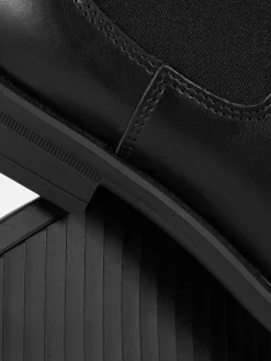 Botas Chelsea De Piel Sintética