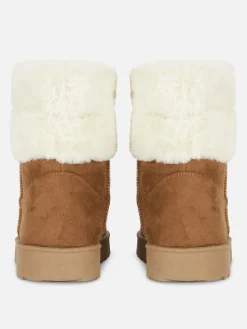 Botas Con Forro De Pelo Sintético