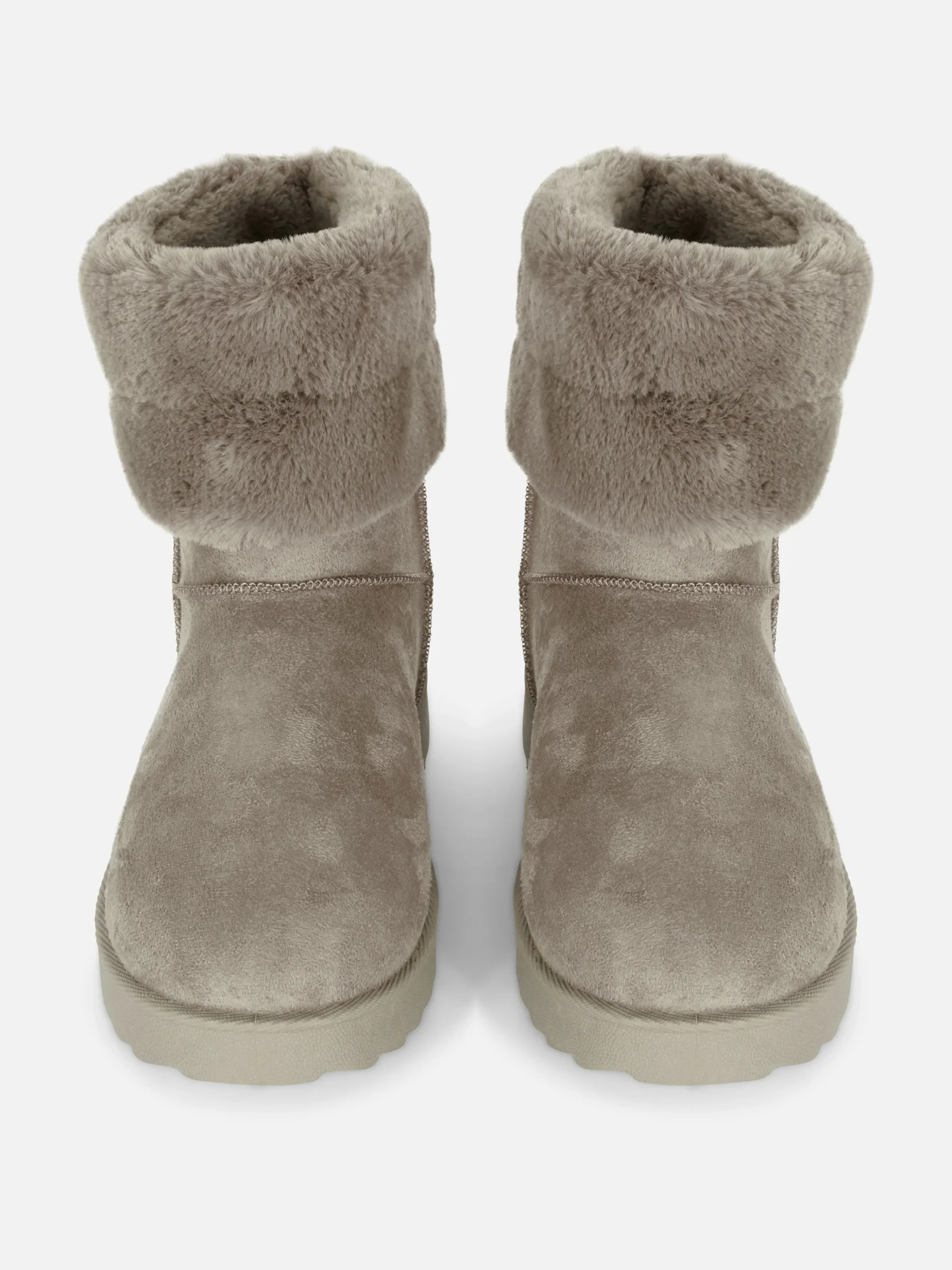 Botas Con Forro De Pelo Sintético