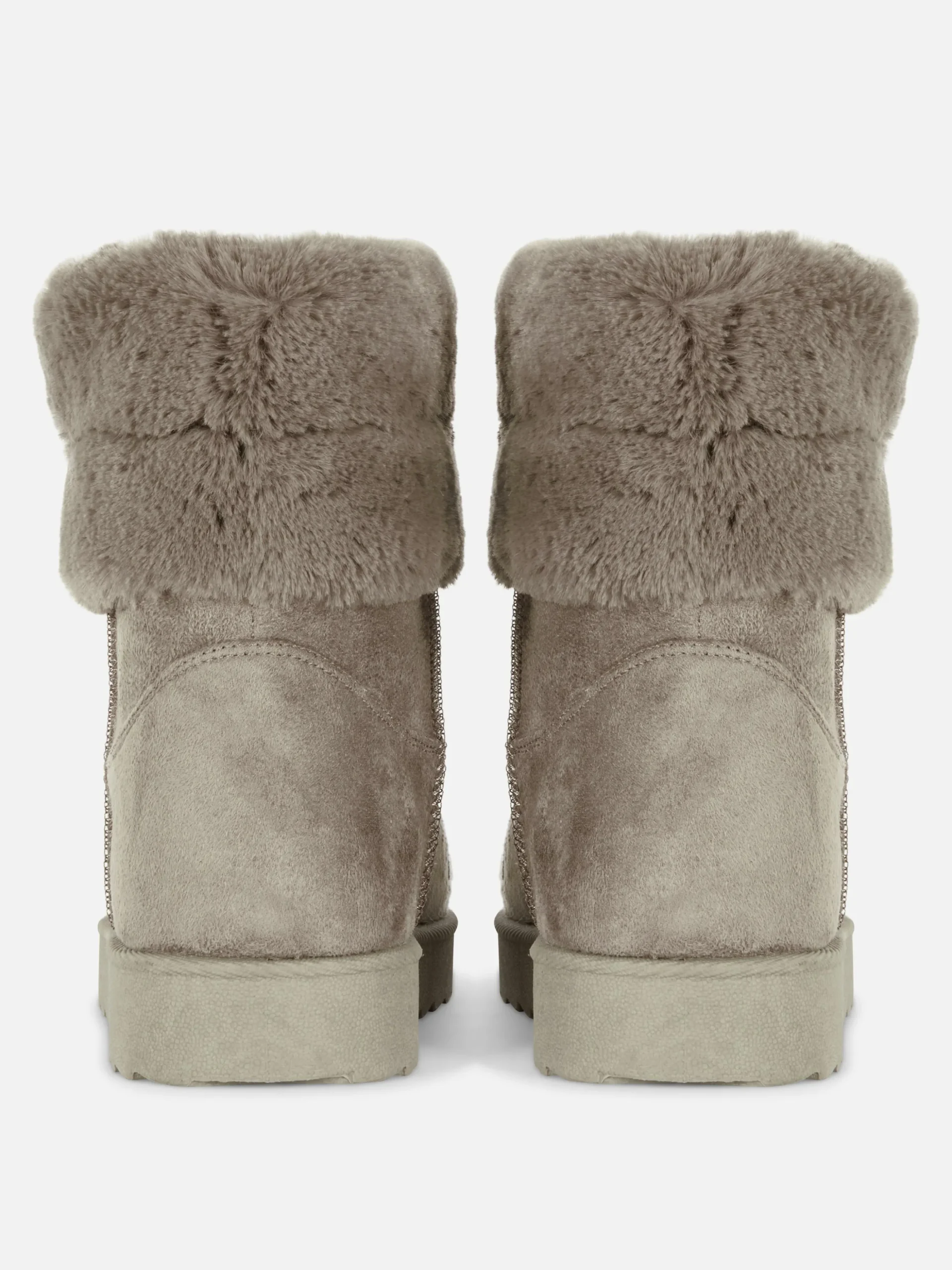 Botas Con Forro De Pelo Sintético