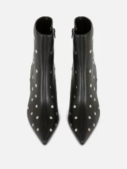 Botas De Tacón De Aguja Y Puntera Afilada