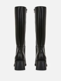 Botas De Tacón Hasta La Rodilla