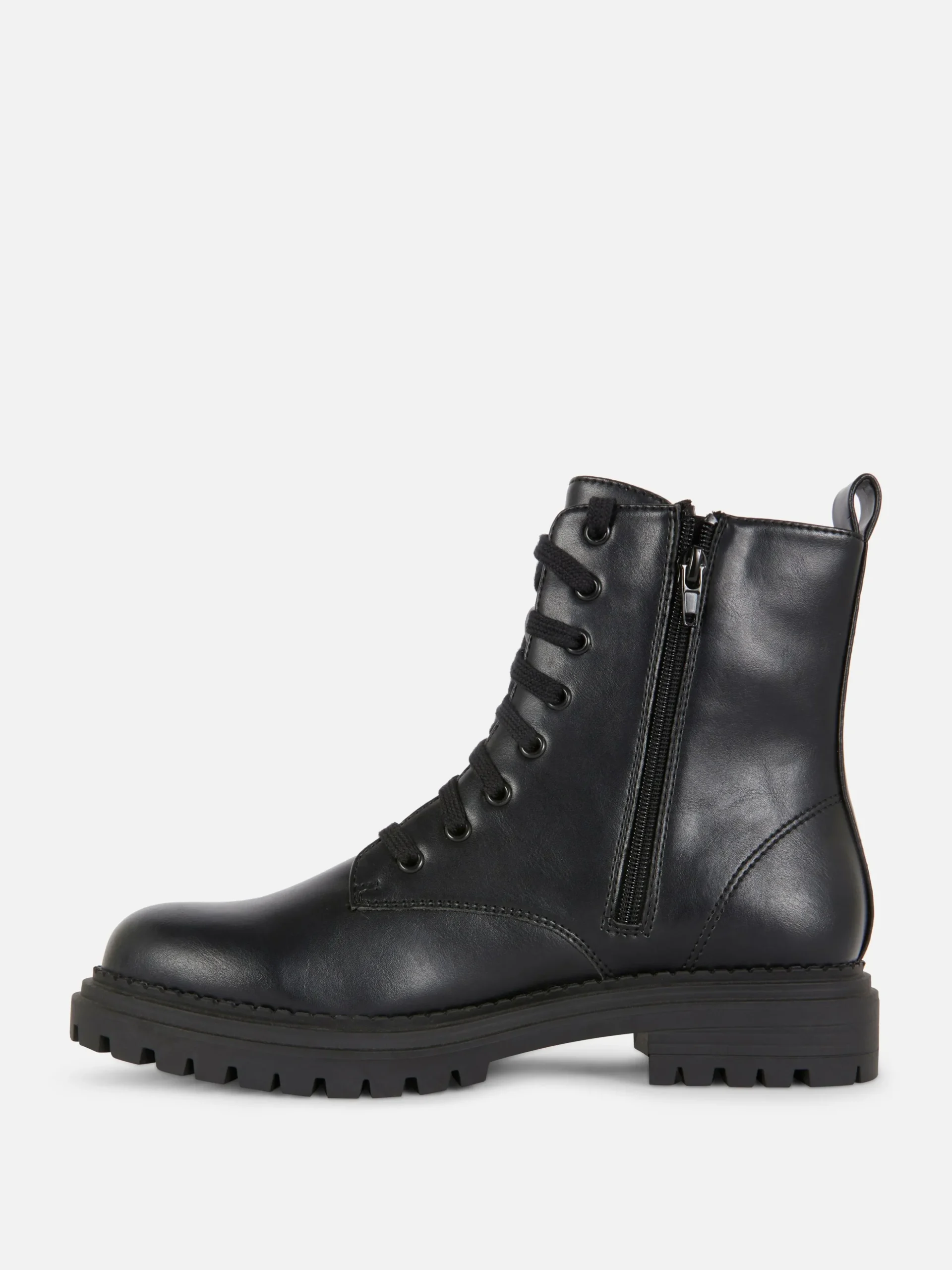 Botas Moteras Con Cordones