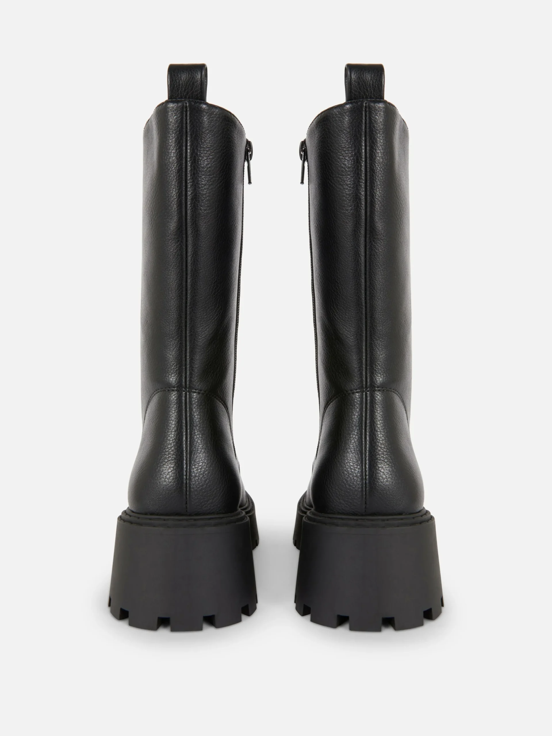 Botas Moteras Gruesas Con Cordones