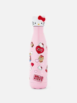 Botella De Agua Con Tapa 3D De Hello Kitty