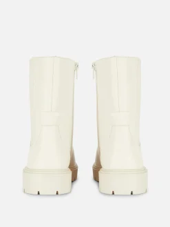 Botines Chelsea Con Cremallera Lateral