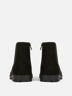 Botines Chelsea Con Cremallera