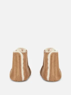 Botines De Pelo Sintético Para Bebé