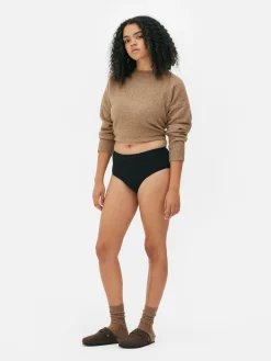 Braguita Menstrual De Noche De Talle Alto