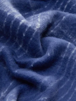 Bufanda Cepillada Con Borlas