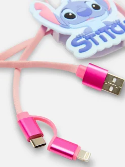 Cable USB Con Forma De Stitch De Disney