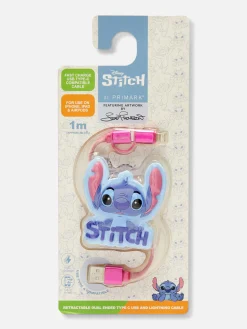 Cable USB Con Forma De Stitch De Disney