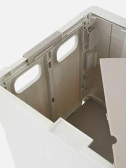 Caja Con Ruedas Y Asa Plegable