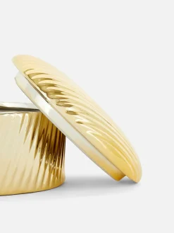 Caja Metalizada Para Abalorios