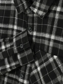 Camisa A Cuadros Con Botones