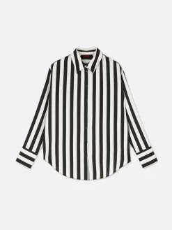 Camisa A Rayas Beetlejuice X Colleen Atwood