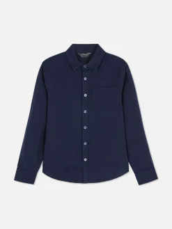 Camisa Con Botones Para Niño Mayor