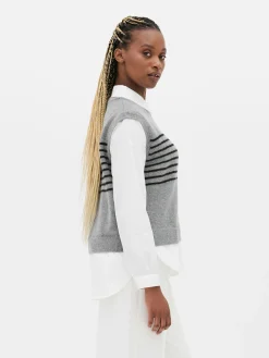 Camisa Con Chaleco 2 En 1